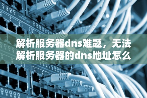 解析服务器dns难题，无法解析服务器的dns地址怎么解决