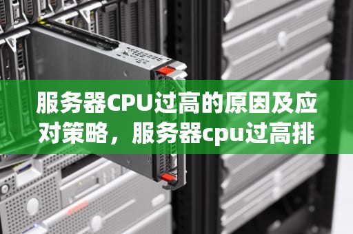 服务器CPU过高的原因及应对策略，服务器cpu过高排查
