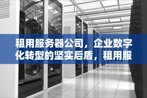 租用服务器公司，企业数字化转型的坚实后盾，租用服务器公司有哪些