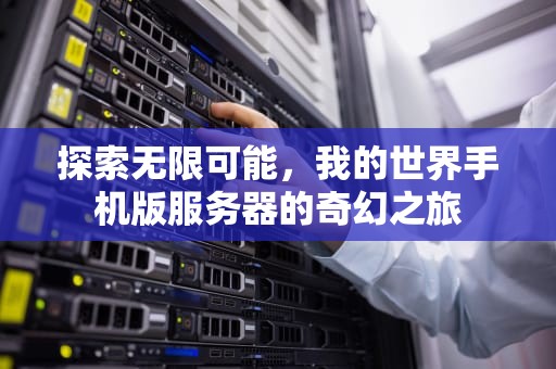 探索无限可能，我的世界手机版服务器的奇幻之旅