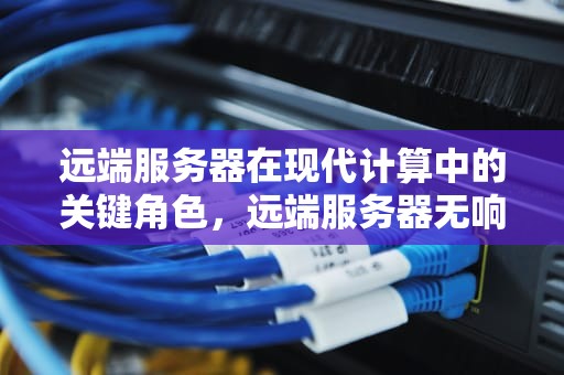 远端服务器在现代计算中的关键角色，远端服务器无响应,请联系您的网络运营