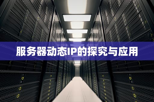 服务器动态IP的探究与应用