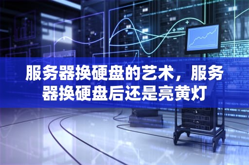 服务器换硬盘的艺术，服务器换硬盘后还是亮黄灯