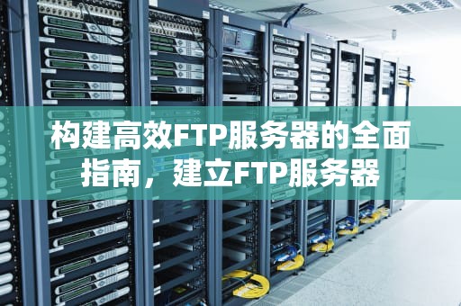 构建高效FTP服务器的全面指南，建立FTP服务器