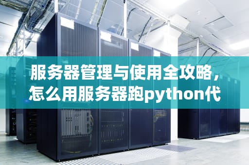 服务器管理与使用全攻略，怎么用服务器跑python代码