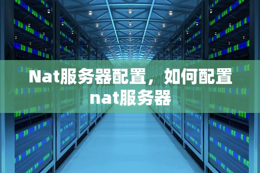 Nat服务器配置，如何配置nat服务器