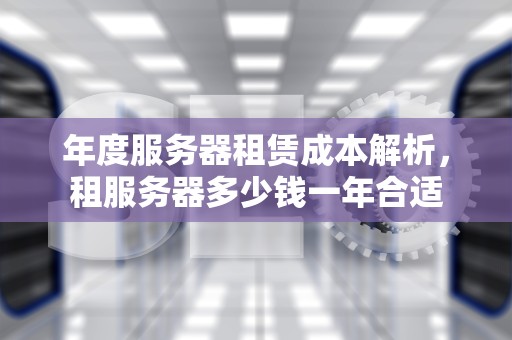 年度服务器租赁成本解析，租服务器多少钱一年合适