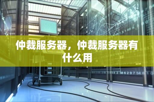 仲裁服务器，仲裁服务器有什么用