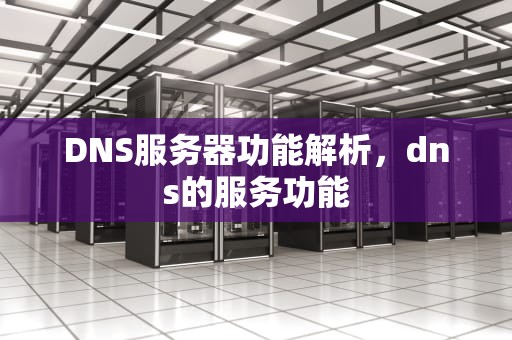 DNS服务器功能解析，dns的服务功能