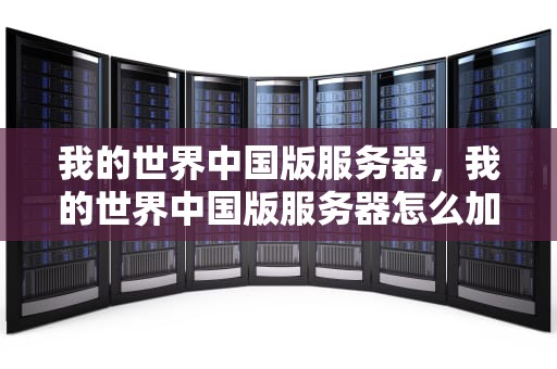 我的世界中国版服务器，我的世界中国版服务器怎么加mod