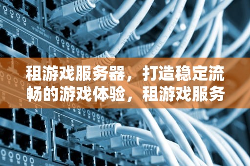 租游戏服务器，打造稳定流畅的游戏体验，租游戏服务器一个月多少钱