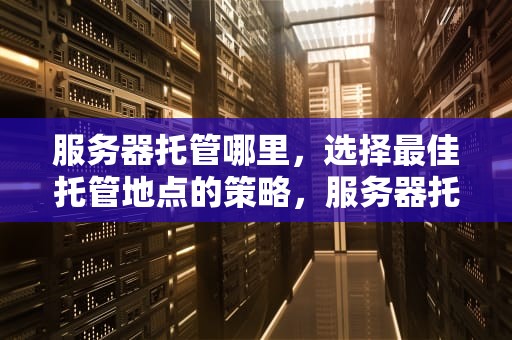 服务器托管哪里，选择最佳托管地点的策略，服务器托管哪里最好