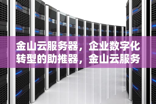 金山云服务器，企业数字化转型的助推器，金山云服务器价格