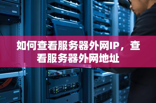 如何查看服务器外网IP，查看服务器外网地址