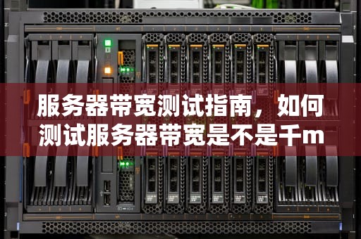 服务器带宽测试指南，如何测试服务器带宽是不是千m的