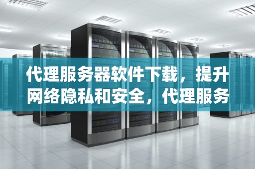 代理服务器软件下载，提升网络隐私和安全，代理服务器app软件