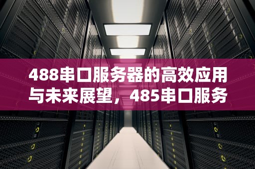 488串口服务器的高效应用与未来展望，485串口服务器接线方法
