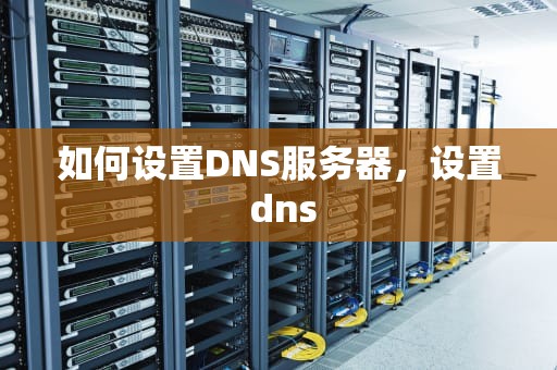 如何设置DNS服务器，设置 dns