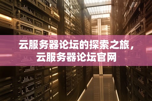 云服务器论坛的探索之旅，云服务器论坛官网