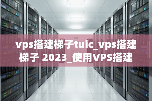 vps搭建梯子tuic_vps搭建梯子 2023_使用VPS搭建梯子Tuic的全面指南