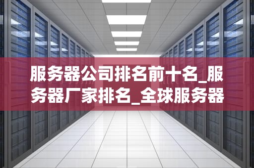 服务器公司排名前十名_服务器厂家排名_全球服务器公司排名前十名详解