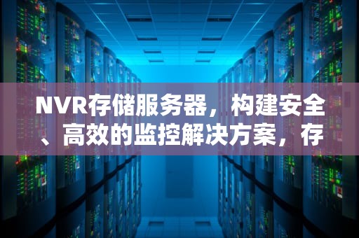 NVR存储服务器，构建安全、高效的监控解决方案，存储服务器与nvr的区别