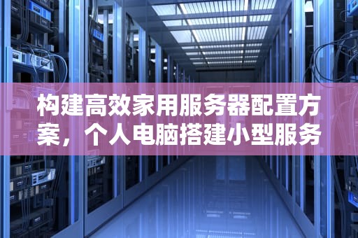 构建高效家用服务器配置方案，个人电脑搭建小型服务器