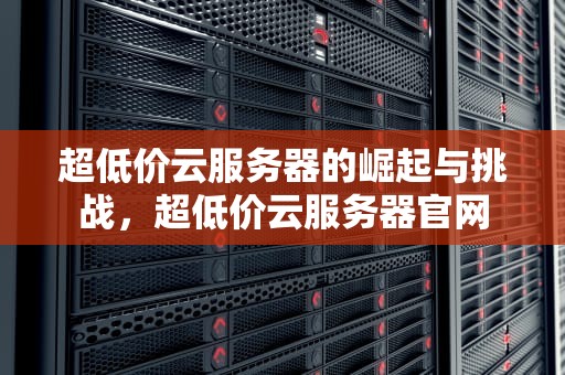 超低价云服务器的崛起与挑战，超低价云服务器官网