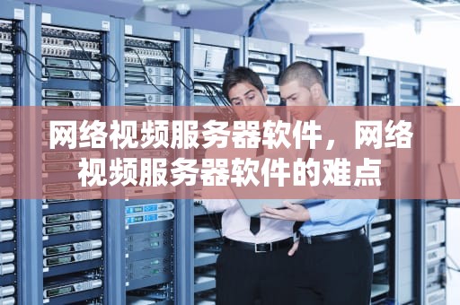 网络视频服务器软件，网络视频服务器软件的难点