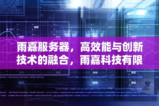 雨嘉服务器，高效能与创新技术的融合，雨嘉科技有限公司