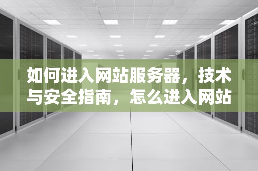 如何进入网站服务器，技术与安全指南，怎么进入网站服务器界面