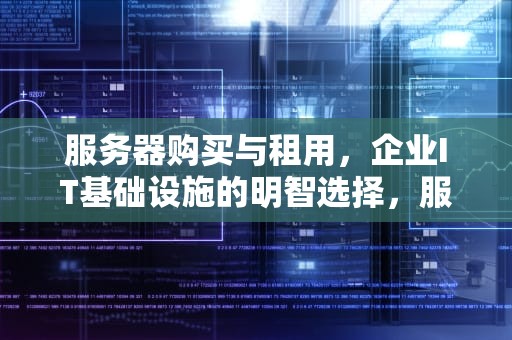 服务器购买与租用，企业IT基础设施的明智选择，服务器购买和租用的区别