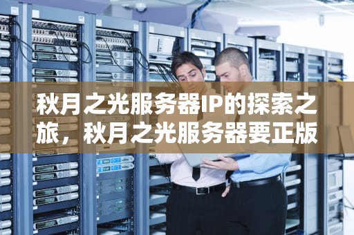 秋月之光服务器IP的探索之旅，秋月之光服务器要正版吗