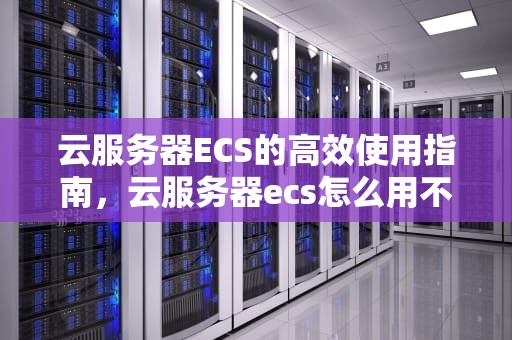 云服务器ECS的高效使用指南，云服务器ecs怎么用不了