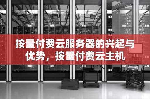 按量付费云服务器的兴起与优势，按量付费云主机