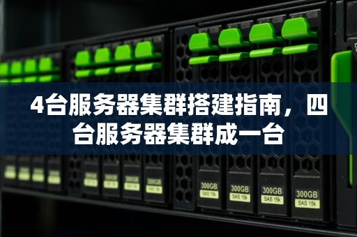 4台服务器集群搭建指南，四台服务器集群成一台