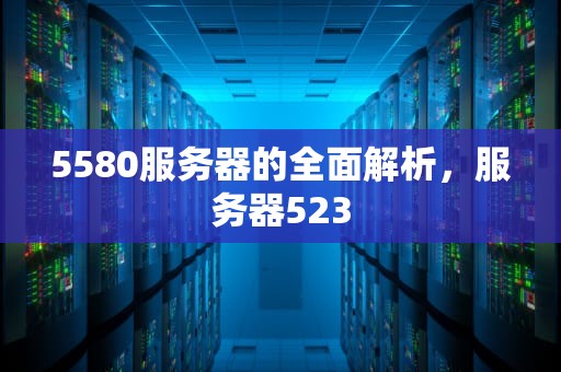 5580服务器的全面解析，服务器523