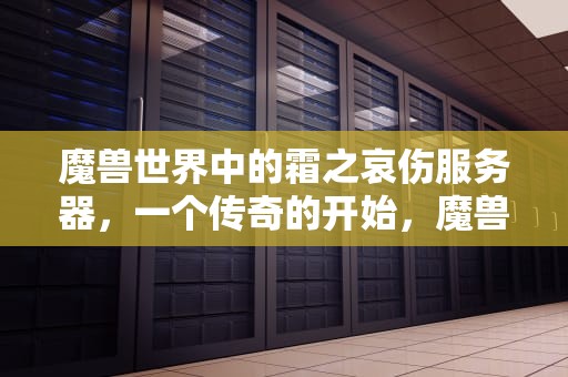 魔兽世界中的霜之哀伤服务器，一个传奇的开始，魔兽世界霜之哀伤服务器联盟部落