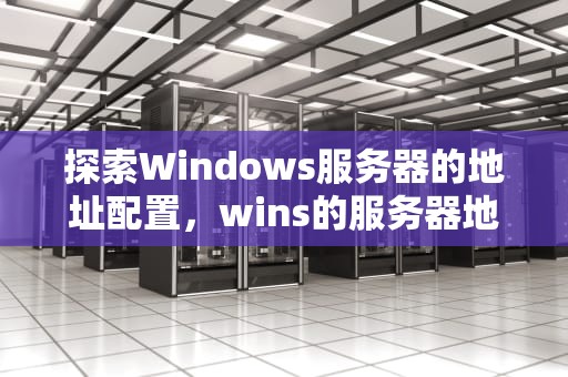 探索Windows服务器的地址配置，wins的服务器地址是多少到多少