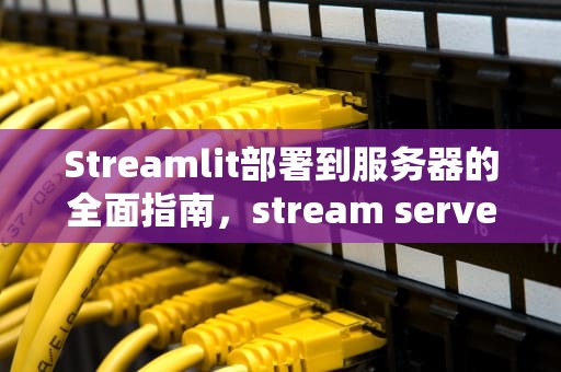 Streamlit部署到服务器的全面指南，stream server