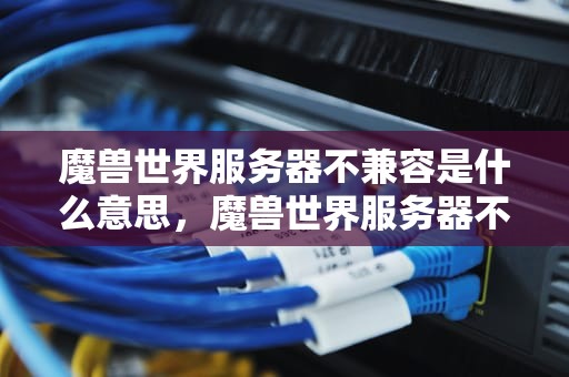 魔兽世界服务器不兼容是什么意思，魔兽世界服务器不兼容什么意思呀