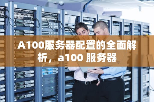A100服务器配置的全面解析，a100 服务器