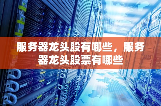 服务器龙头股有哪些，服务器龙头股票有哪些