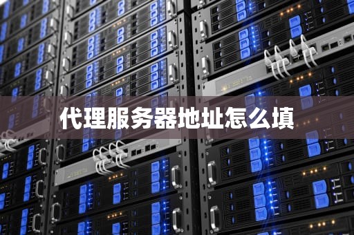 代理服务器地址怎么填