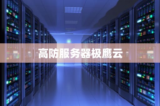 高防服务器极鹰云