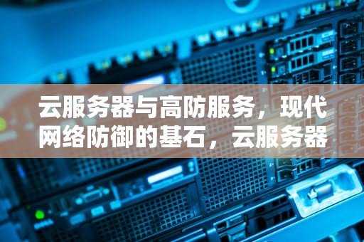 云服务器与高防服务，现代网络防御的基石，云服务器 高防服务是什么