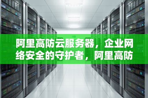 阿里高防云服务器，企业网络安全的守护者，阿里高防云服务器怎么样