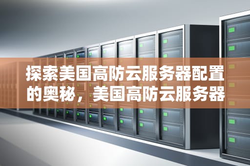 探索美国高防云服务器配置的奥秘，美国高防云服务器配置参数
