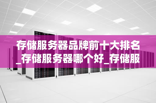 存储服务器品牌前十大排名_存储服务器哪个好_存储服务器品牌前十大排名及其特点分析