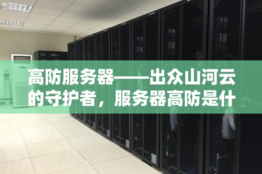 高防服务器——出众山河云的守护者，服务器高防是什么意思